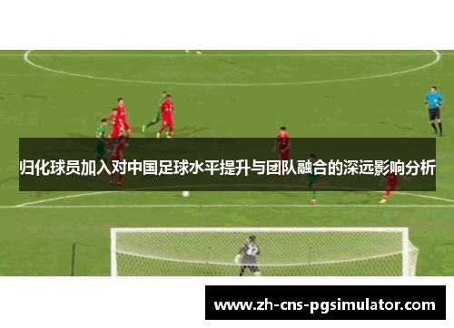 归化球员加入对中国足球水平提升与团队融合的深远影响分析