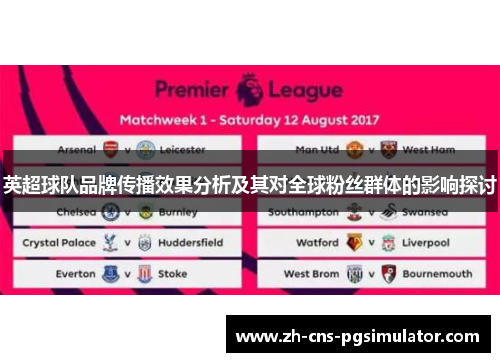 英超球队品牌传播效果分析及其对全球粉丝群体的影响探讨 英超球队品牌传播效果分析及其对全球粉丝群体的影响探讨